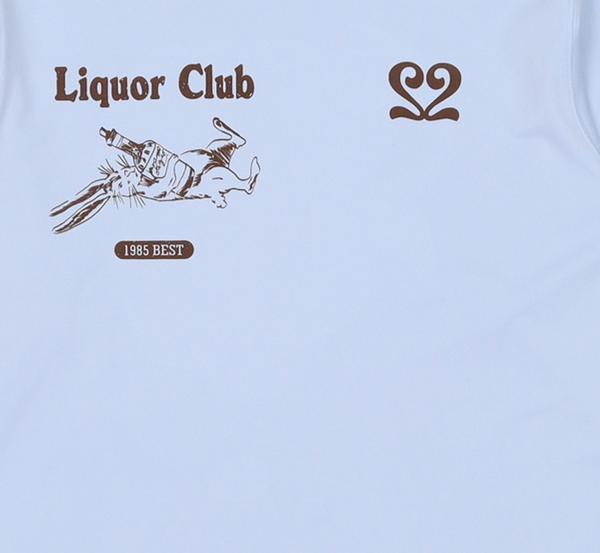 기준(KIJUN) Football Long-Sleeve Shirt Light Blue S
