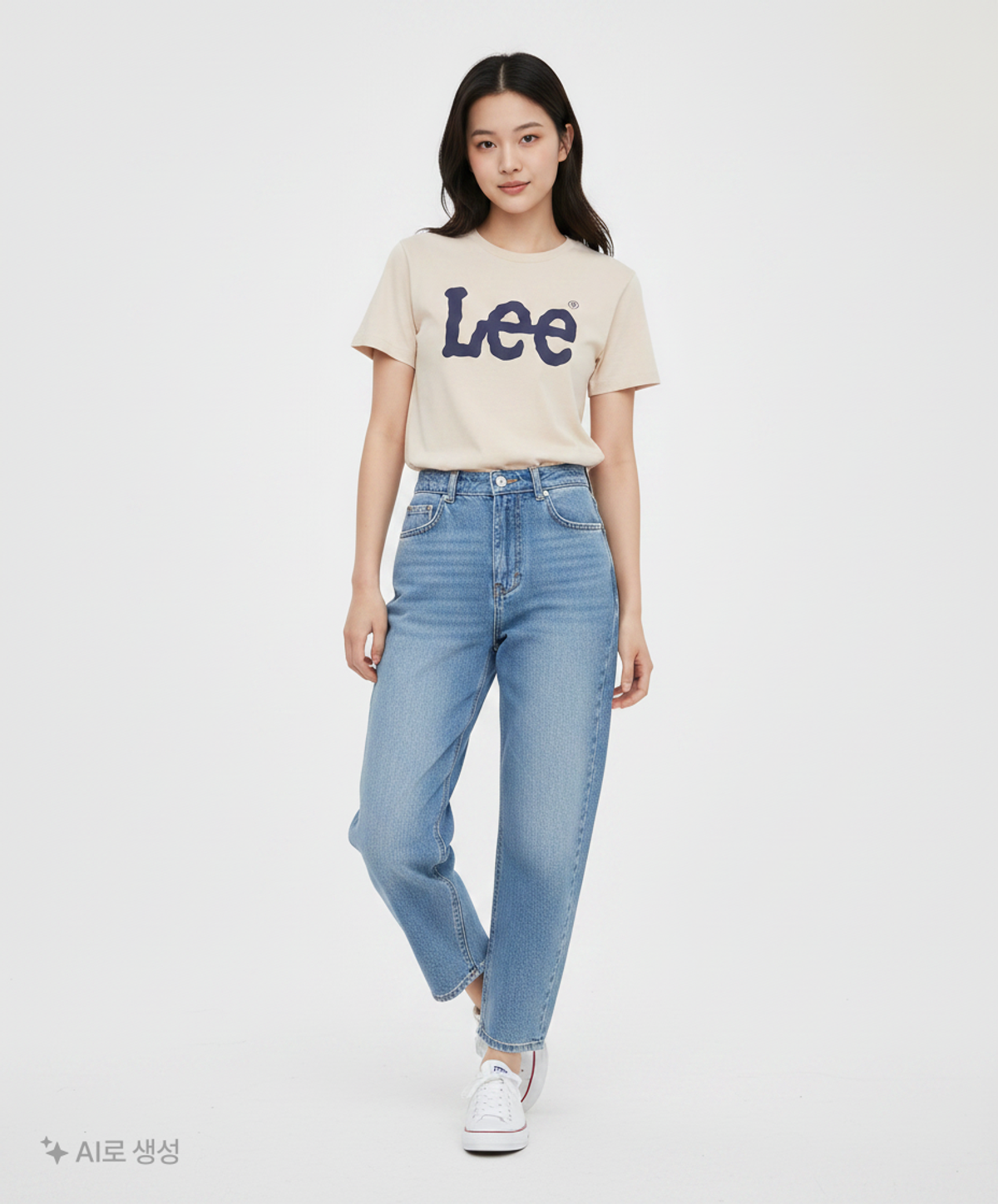 리(LEE) 반소매 티셔츠 S