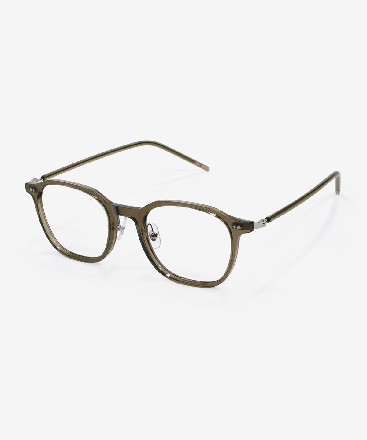 웨어웨어(WEARWHERE) MELO 01 Khaki 블루라이트 차단 안경