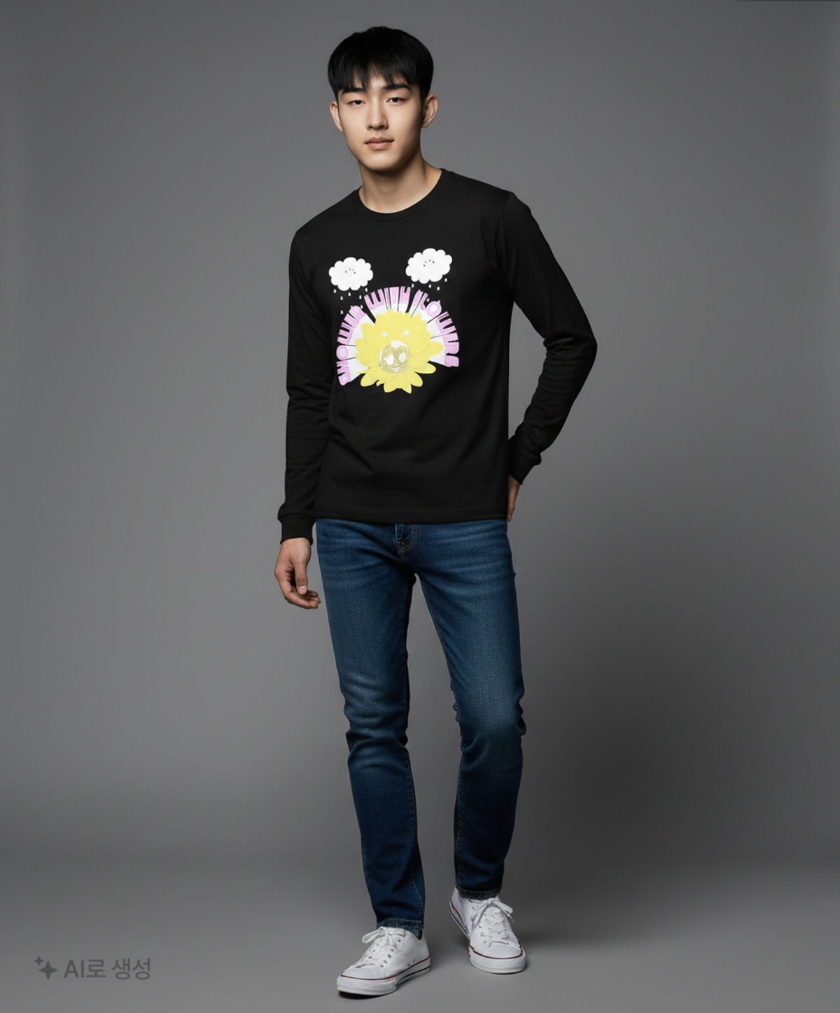 유니클로(UNIQLO) 긴소매 티셔츠 XL