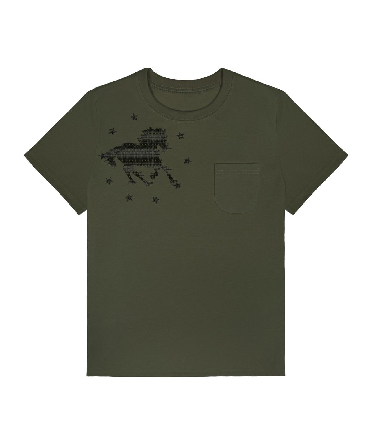 프라임에이트(PRIMATE) STAR HORSE 여성 스탠다드 포켓 반팔티셔츠 6 COLORS