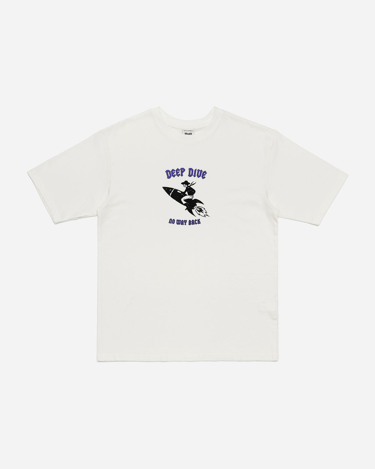 모드나인(MODNINE) Deep Dive - Oversized T-Shirt White