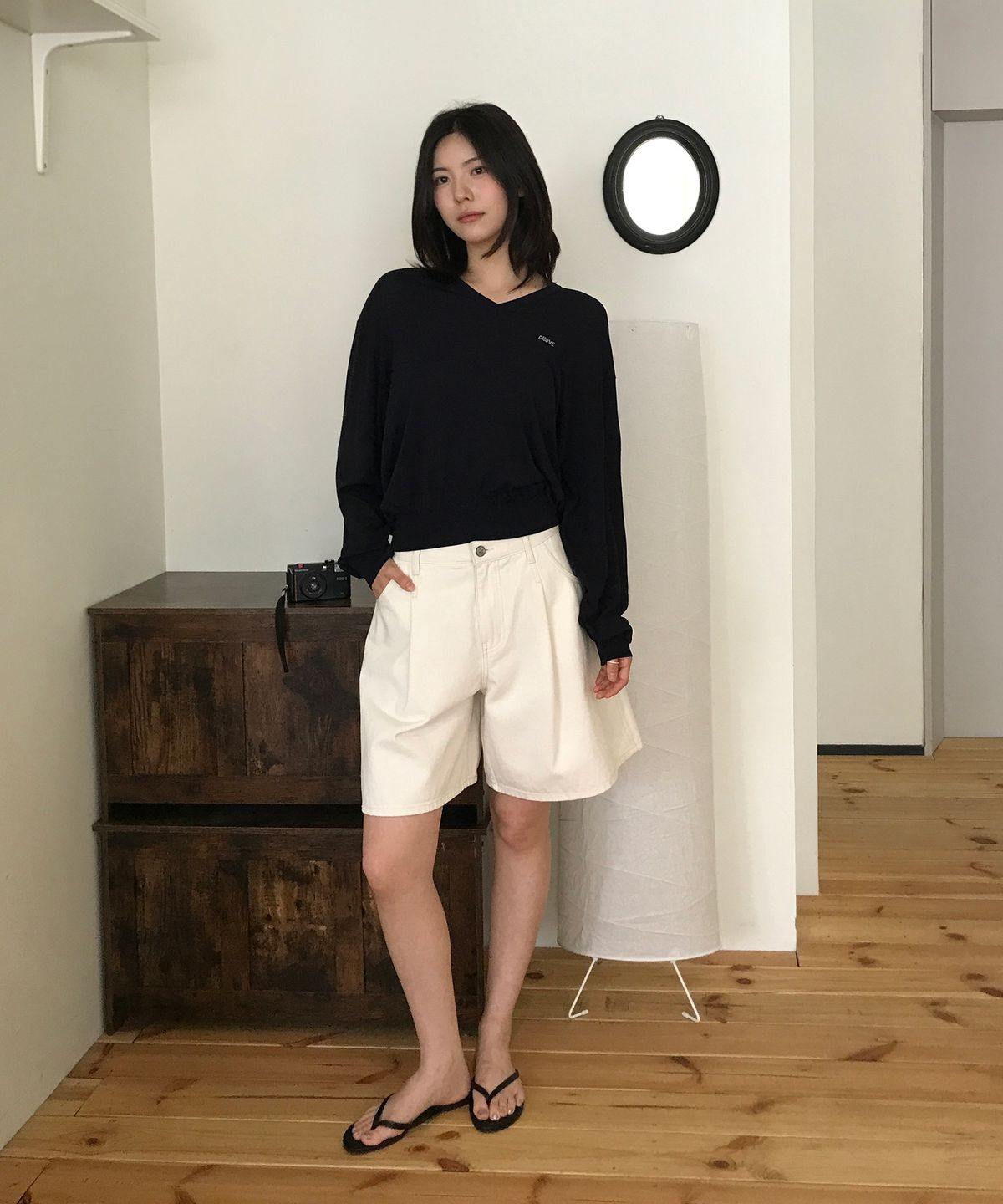 그로브(GROVE) CANOPY V-NECK KNIT (4COLOR)
