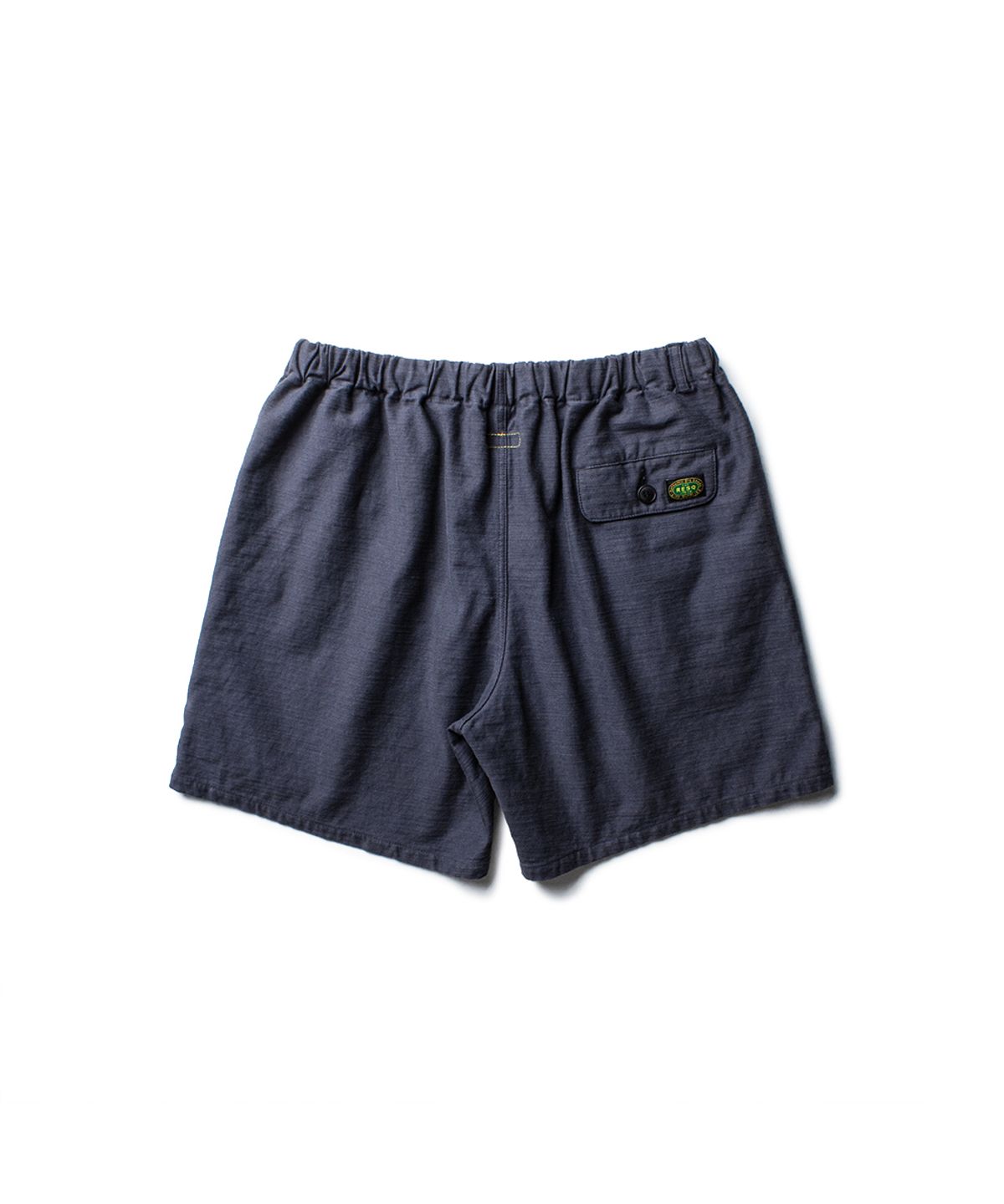 더 레스큐(THE RESQ) COTTON SLUB YOSEMITE CAMP SHORTS [SHADOW NAVY]