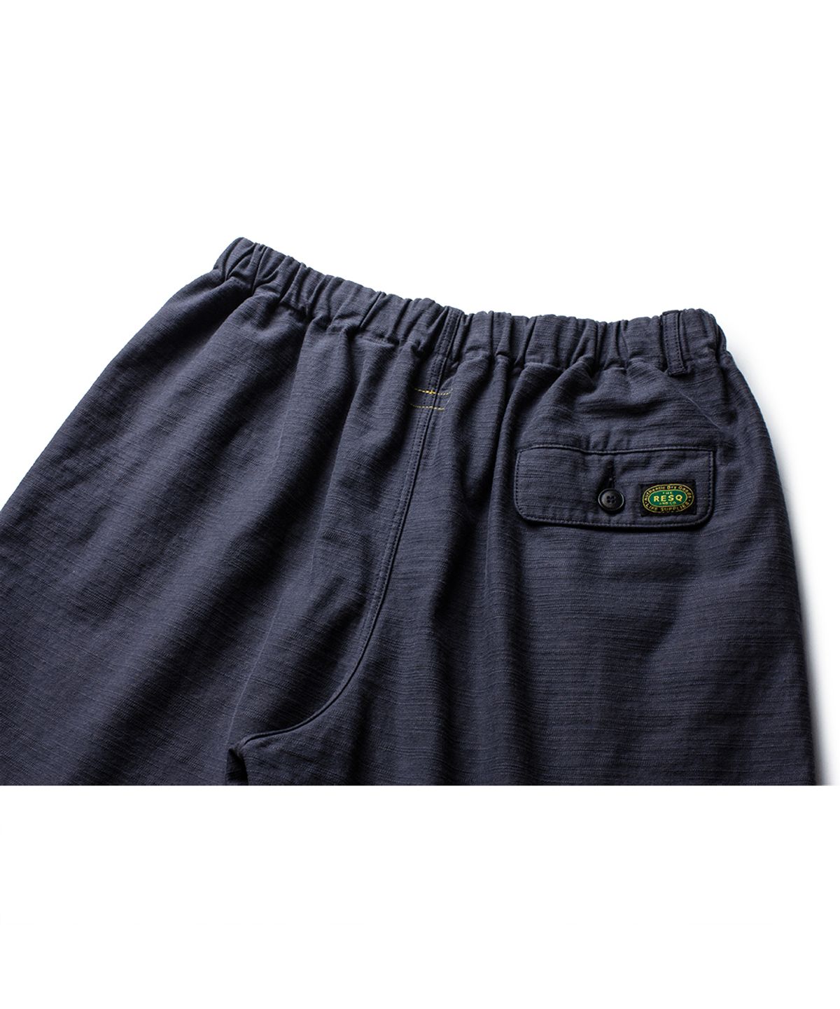 더 레스큐(THE RESQ) COTTON SLUB YOSEMITE CAMP SHORTS [SHADOW NAVY]