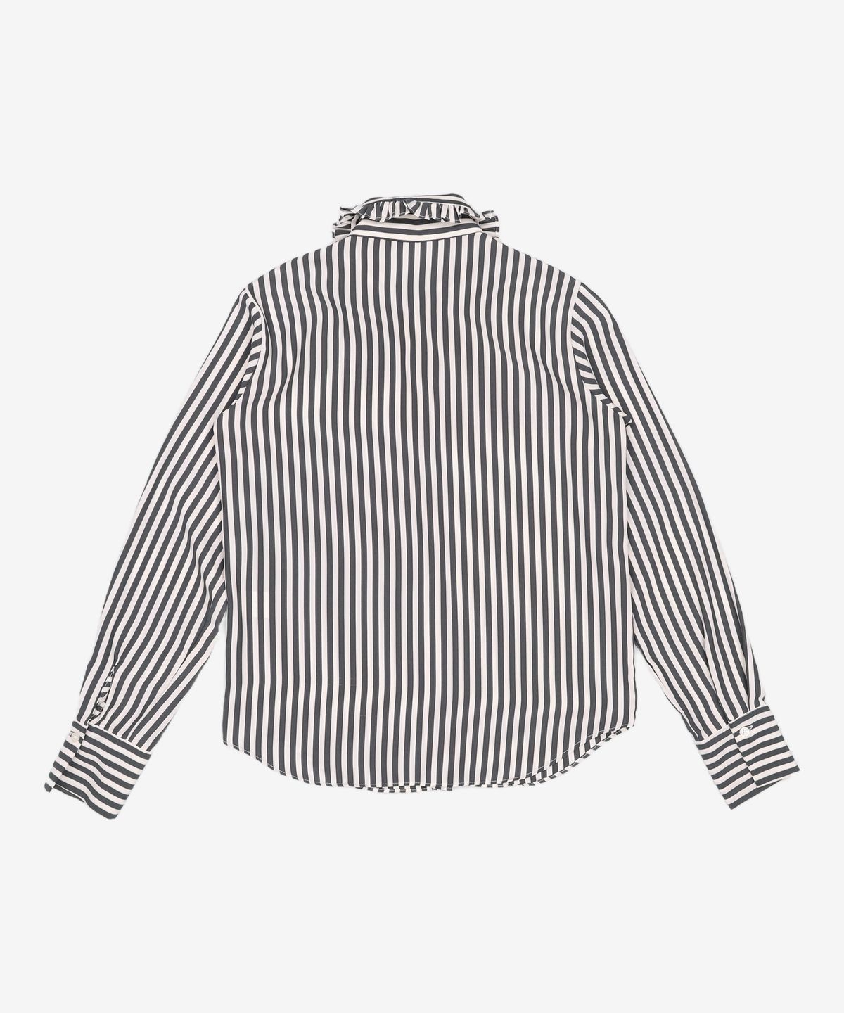 바이바이섭(BIBYSEOB) RUFFLE COLLAR SHIRTS GREY