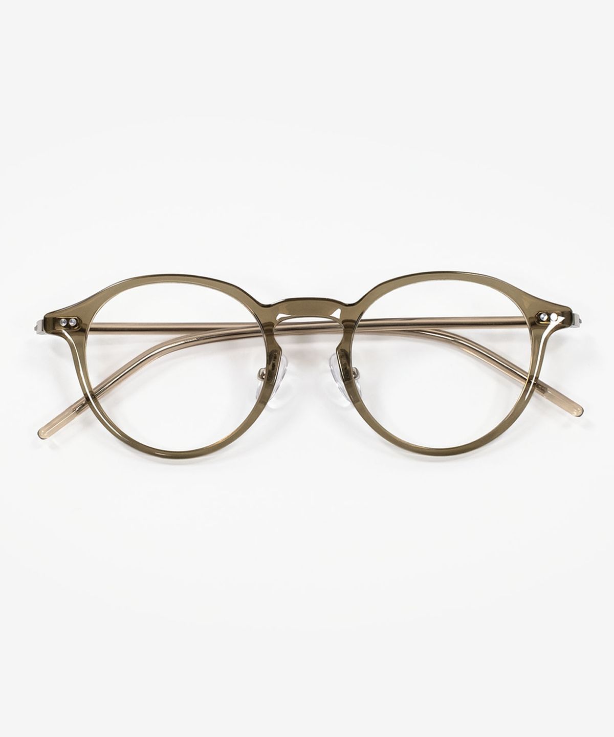 웨어웨어(WEARWHERE) MELO 03 Khaki 블루라이트 차단 안경