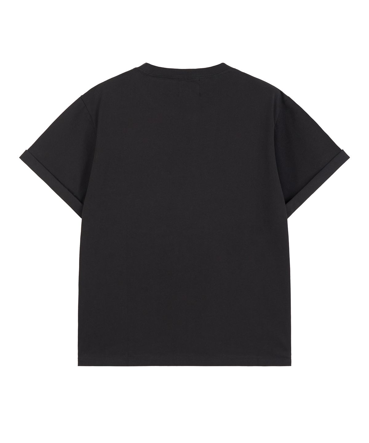 피치블랙(PITCHBLACK) TYPEWRITER CROSS CROP TEE (BLACK)