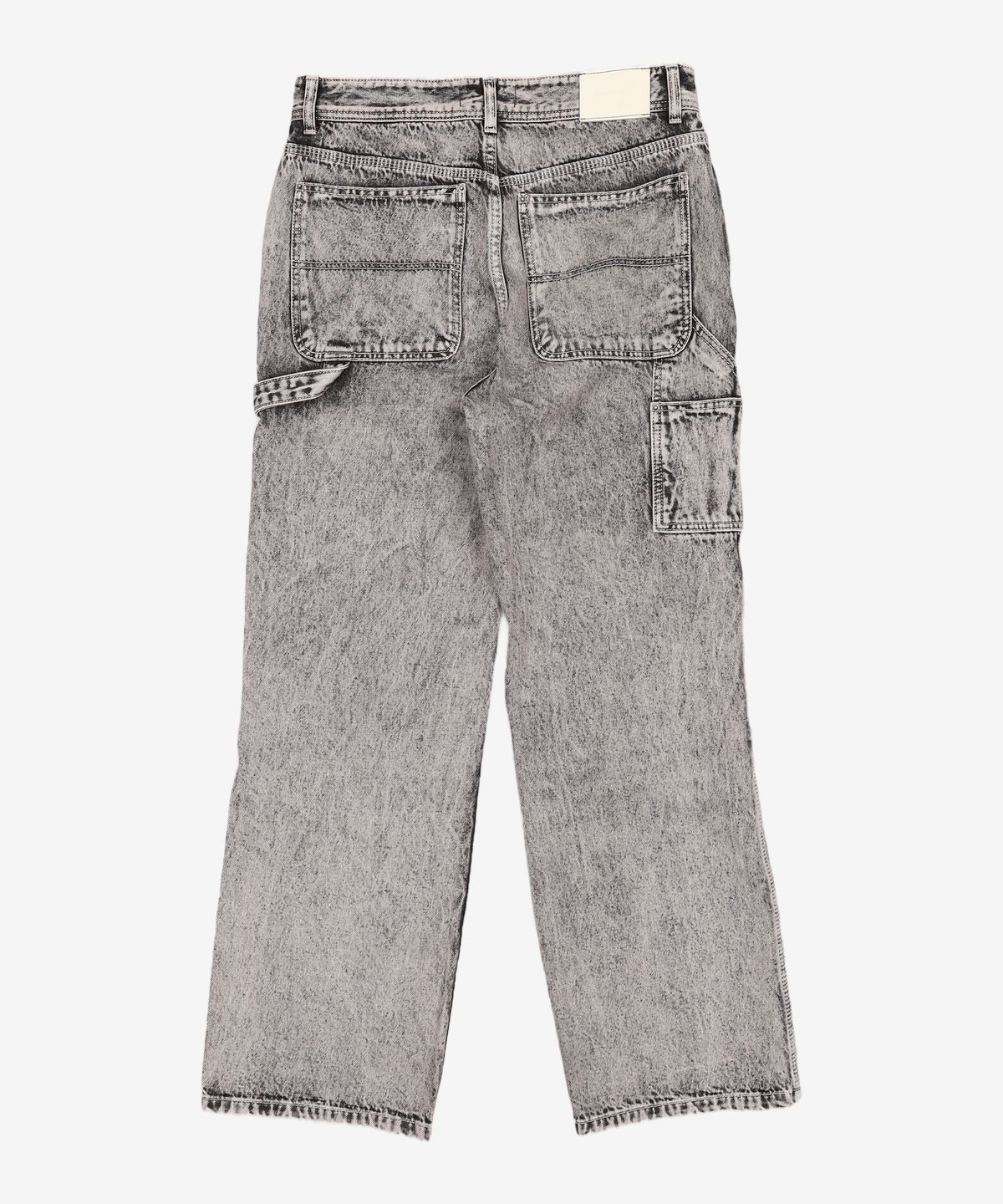 메종미네드(MAISON MINED) WHITE SPREAD CARPENTER DENIM-WHITE 48