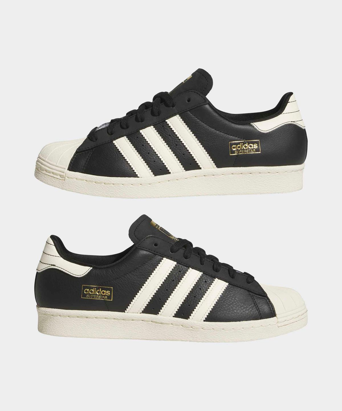 아디다스(ADIDAS) 슈퍼스타 80 ADV - 블랙:크림화이트 / KK5003