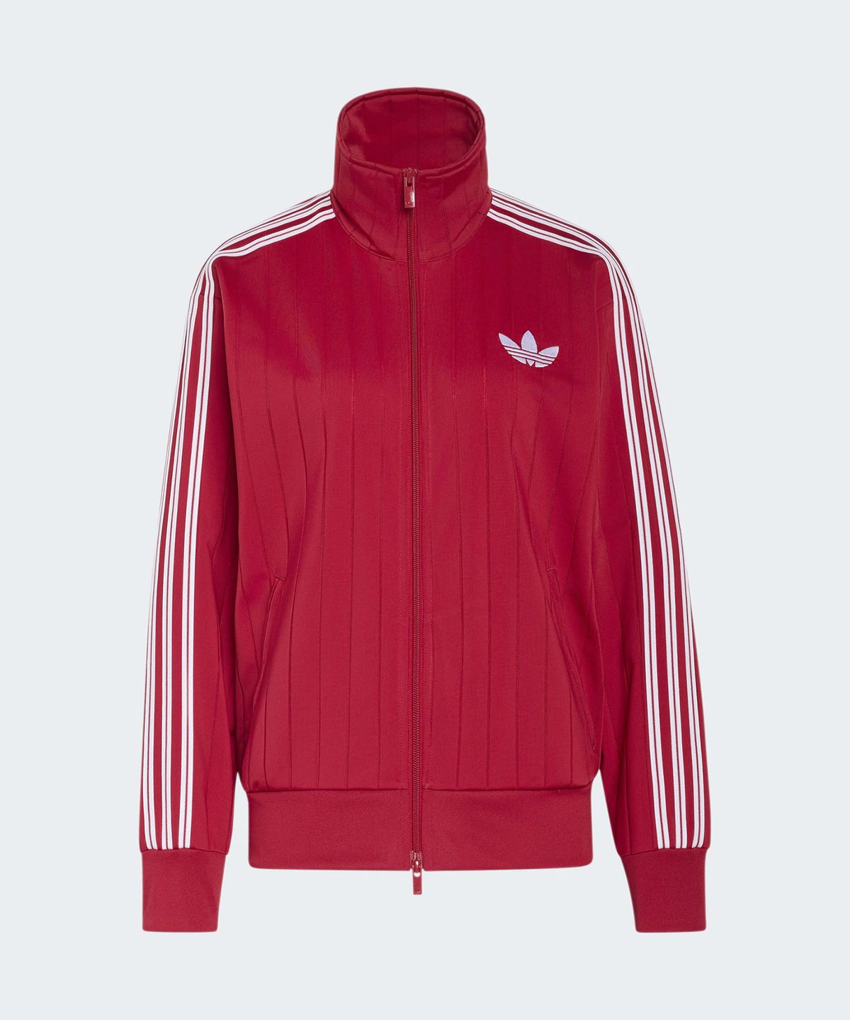 아디다스(ADIDAS) 핀스트라이프 파이어버드 루즈 트랙탑 - 레드:화이트 / KS9984