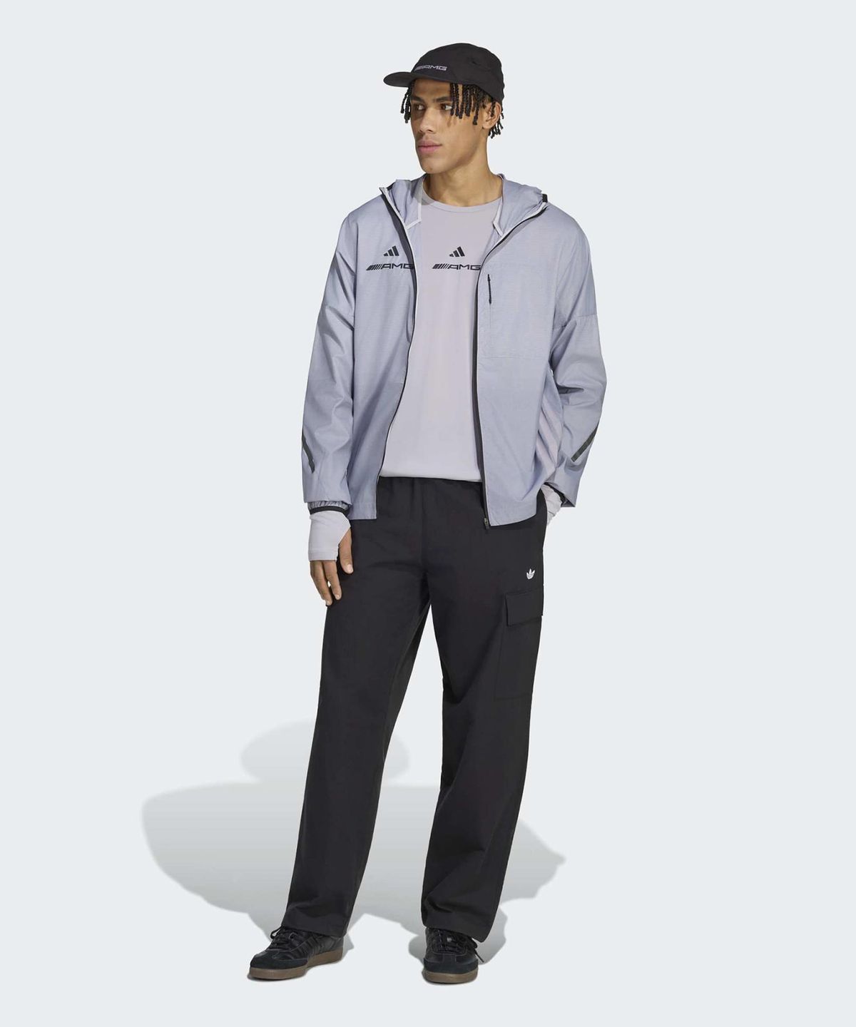 아디다스(ADIDAS) AMG 윈드브레이커 - 글로리그레이:실버다운 / KW4369