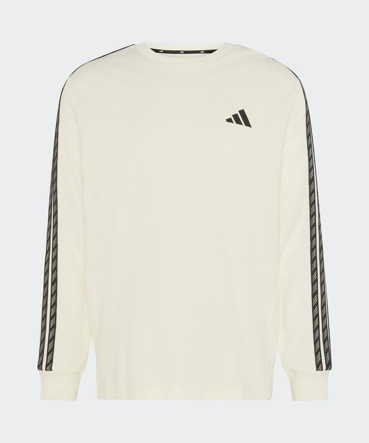 아디다스(ADIDAS) 3-스트라이프 클럽 롱 슬리브 티 - 화이트 / KX0485