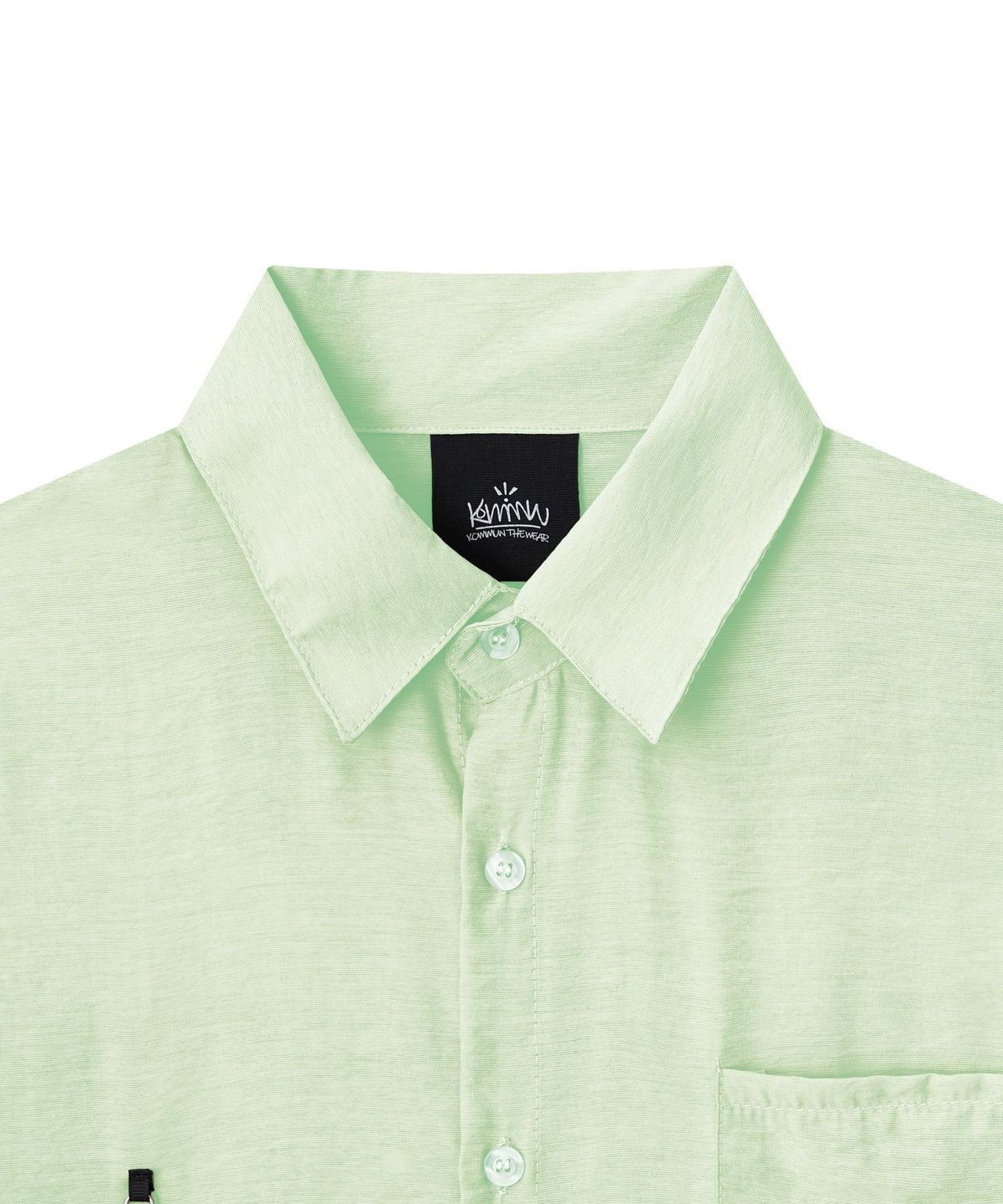커뮨더웨어(KOMMUNTHEWEAR) KOMMUN SHIRTS SHORTS SET MINT 커뮨 셔츠 숏츠 세트 민트