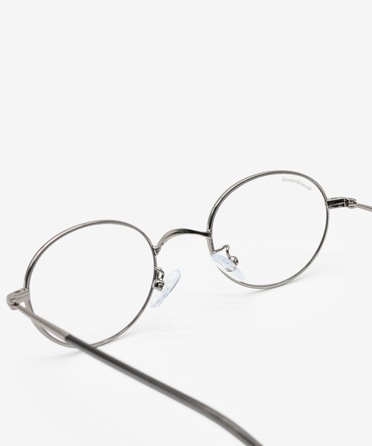 웨어웨어(WEARWHERE) KOBE Silver 블루라이트 차단 안경