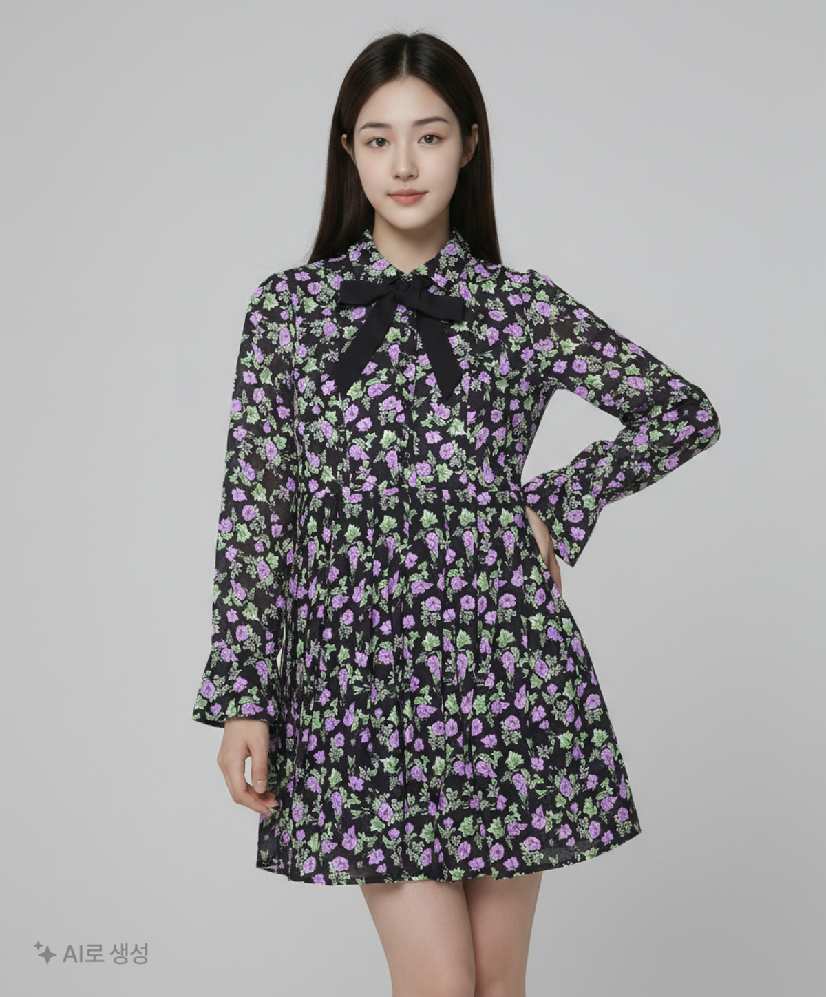 미쏘(MIXXO) 미디 원피스 M