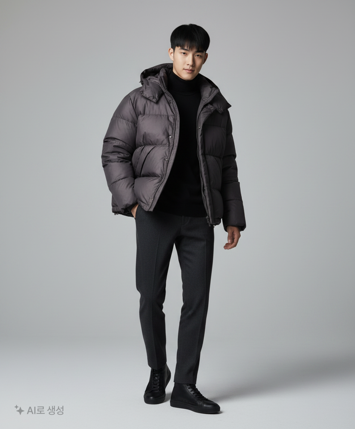 메종미네드(MAISON MINED) 숏 패딩/숏 헤비 아우터 L