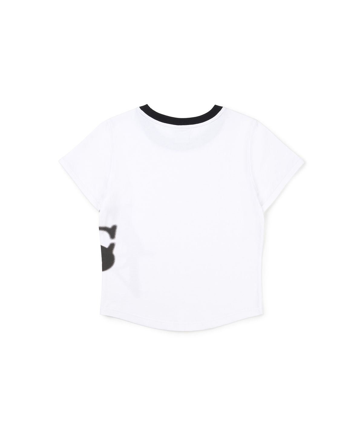 르바세(LEVASSE) Spray Logo Ringer Tee_ White
