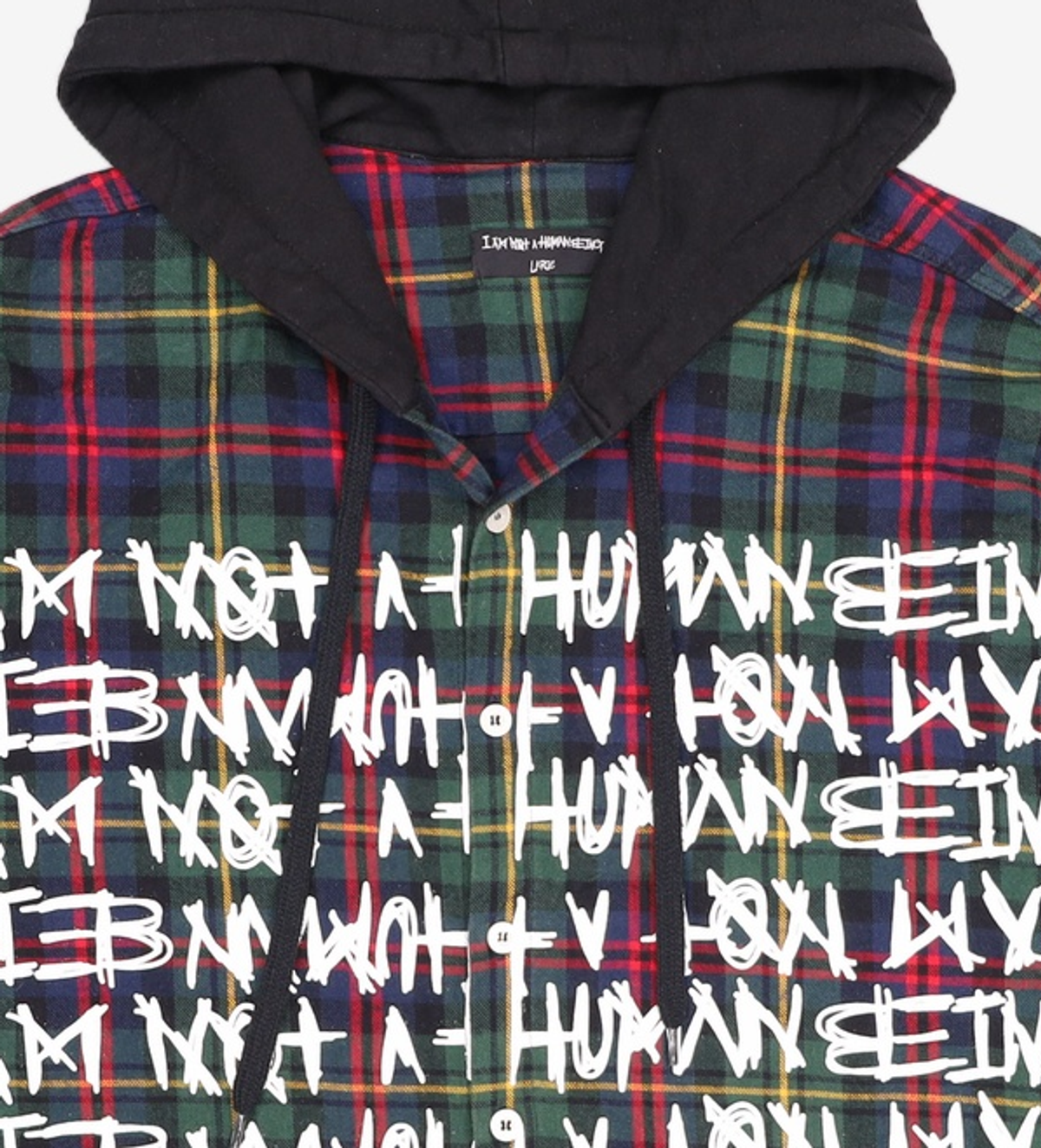 아임낫어휴먼비잉(I AM NOT A HUMAN BEING) 캐주얼 셔츠 L