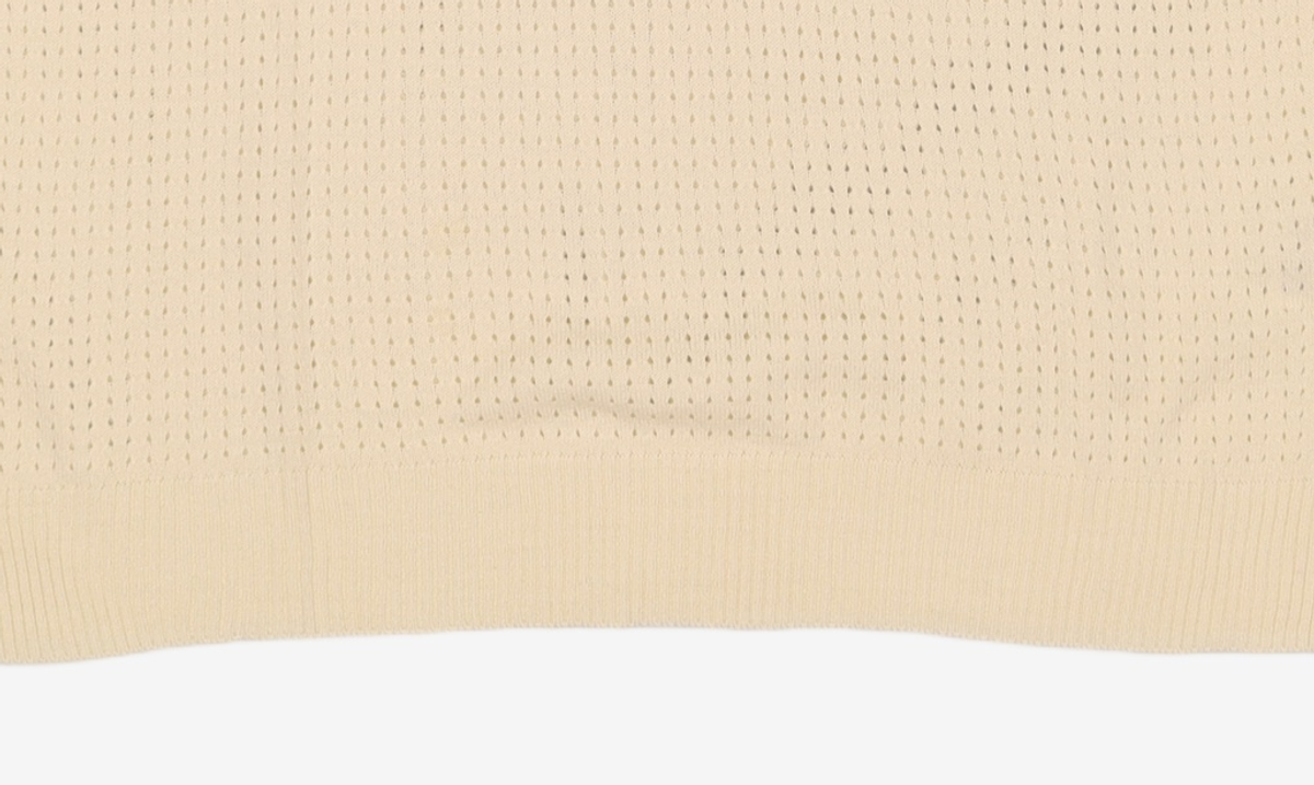 스파오(SPAO) (QR) 오버핏 펀칭 베스트_SPKVC49C91 FREE