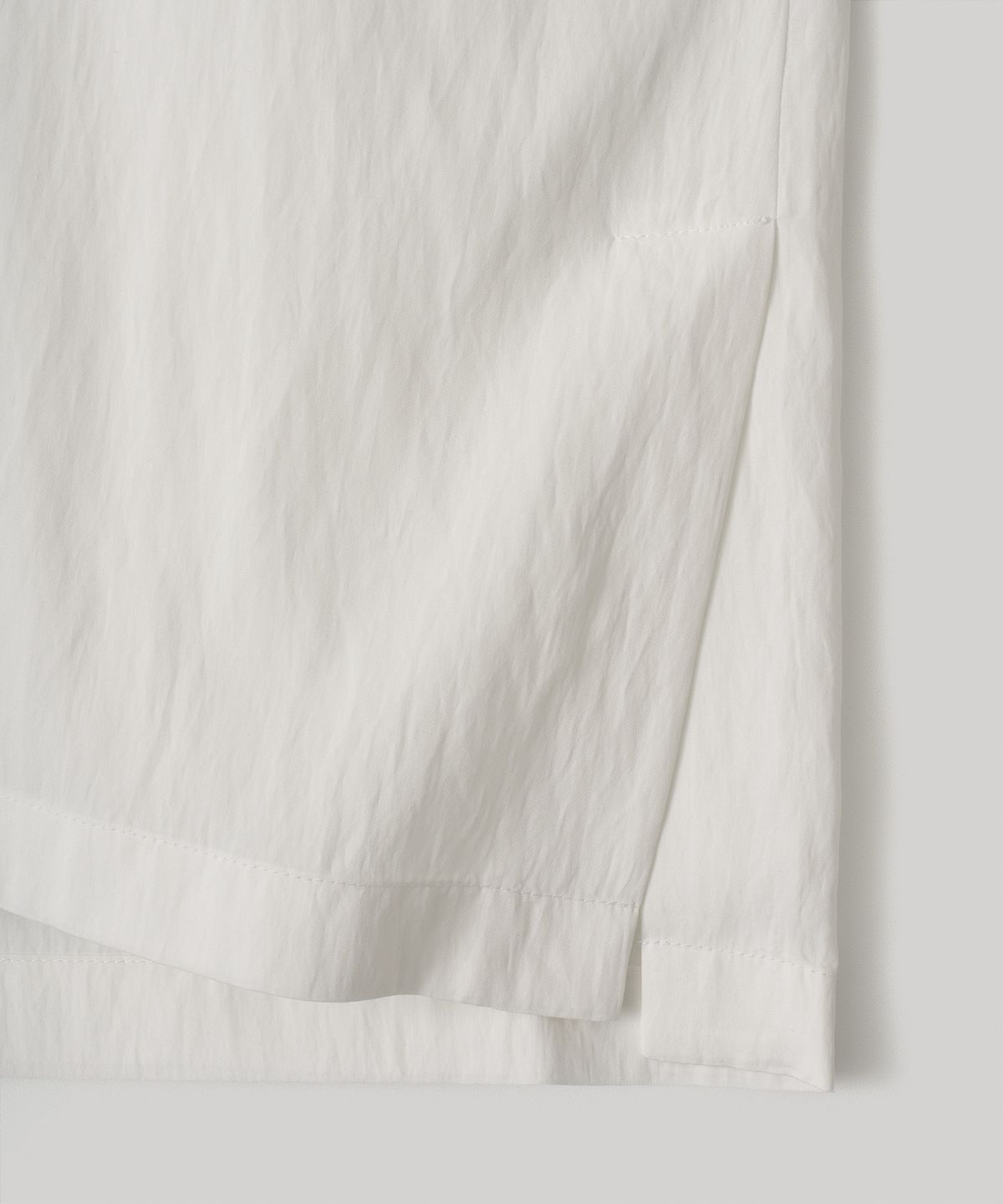 어나더 오피스(ANOTHER OFFICE) Italian Collar Shirt (Off White)