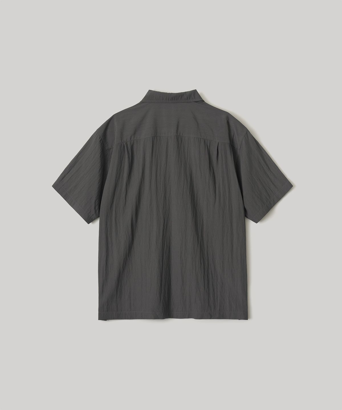 어나더 오피스(ANOTHER OFFICE) Italian Collar Shirt (Charcoal)