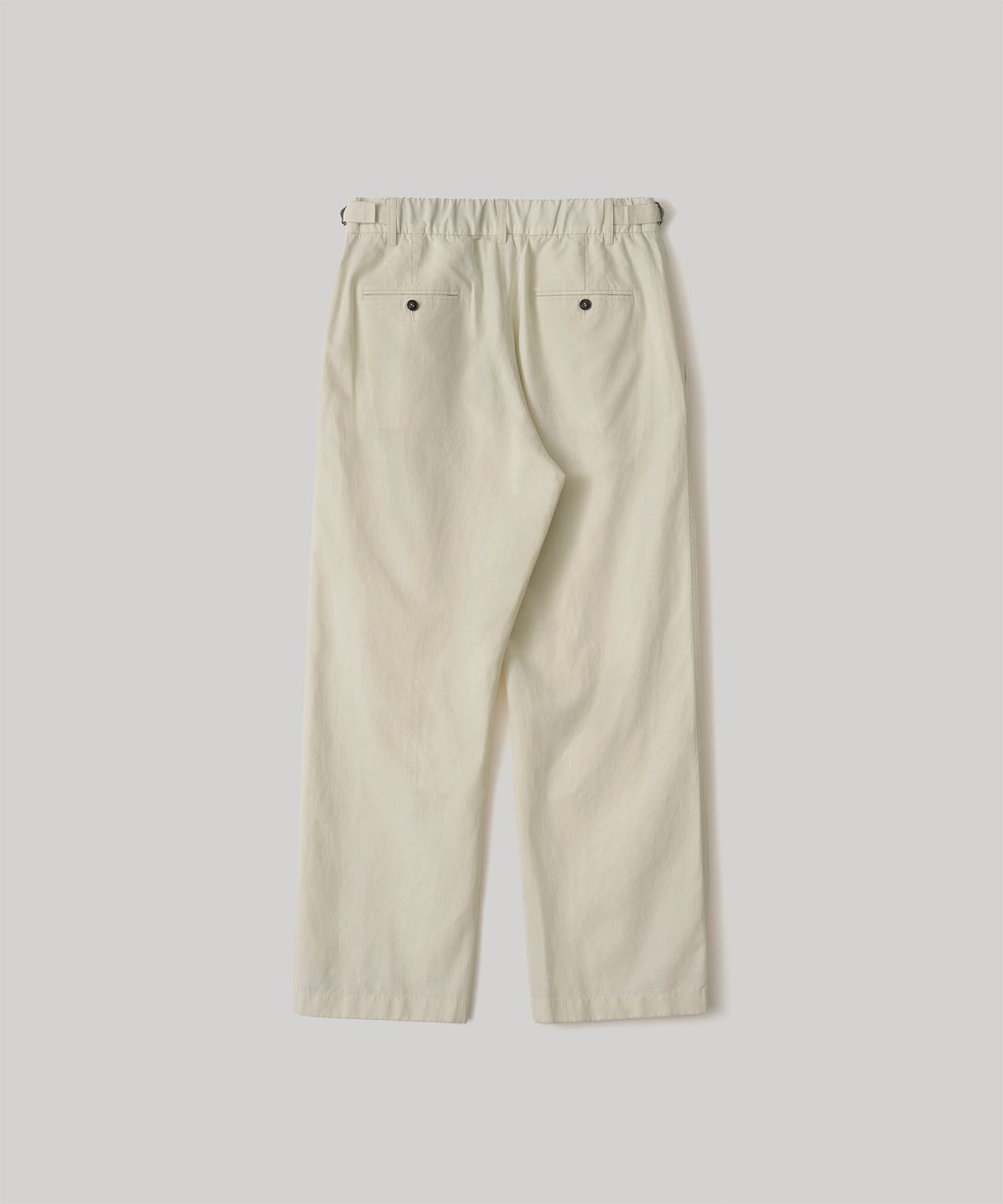 어나더 오피스(ANOTHER OFFICE) Santiago Linen Pants Flexible (Natural Linen)