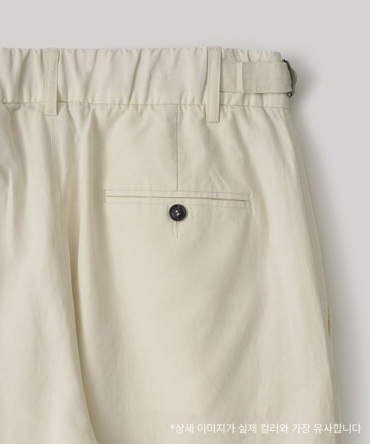 어나더 오피스(ANOTHER OFFICE) Santiago Linen Pants Flexible (Natural Linen)