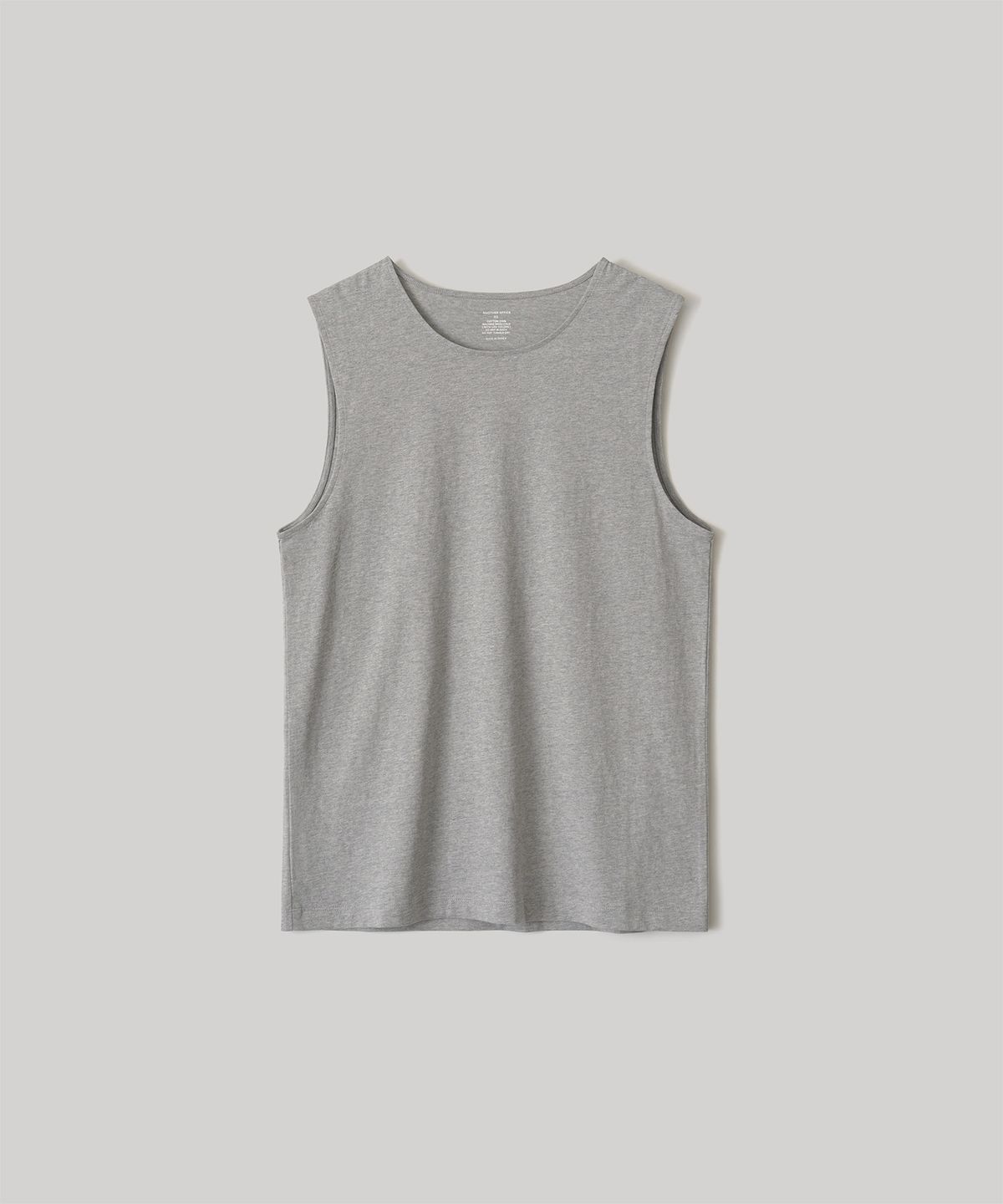 어나더 오피스(ANOTHER OFFICE) Mellow Sleeveless Tee (Heather Gray)