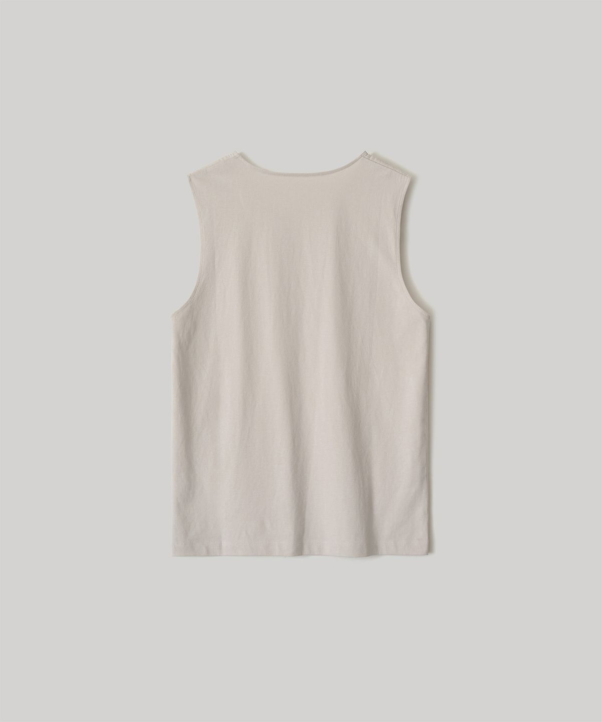 어나더 오피스(ANOTHER OFFICE) Mellow Sleeveless Tee (Dove Gray)