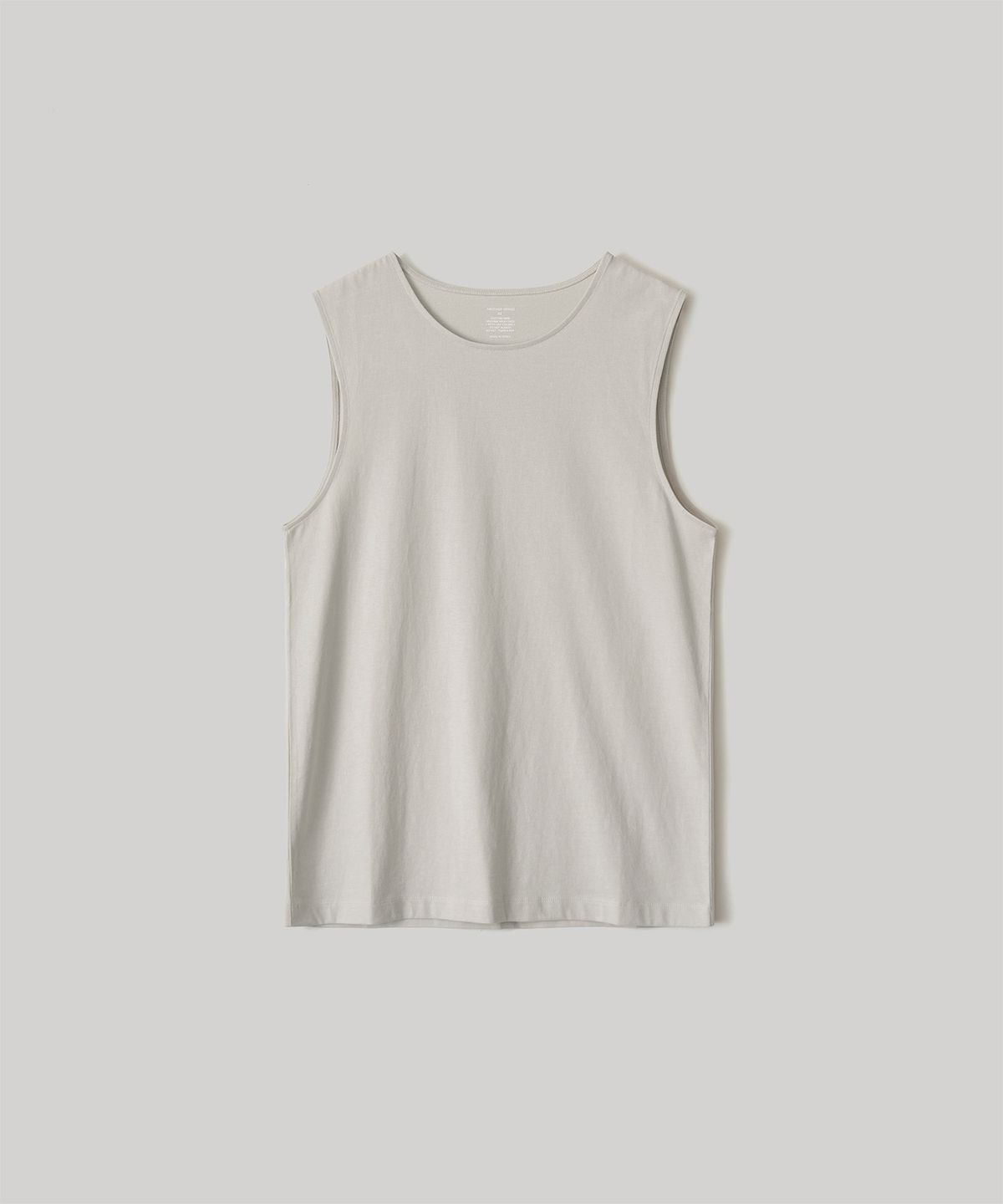어나더 오피스(ANOTHER OFFICE) Mellow Sleeveless Tee (Dove Gray)