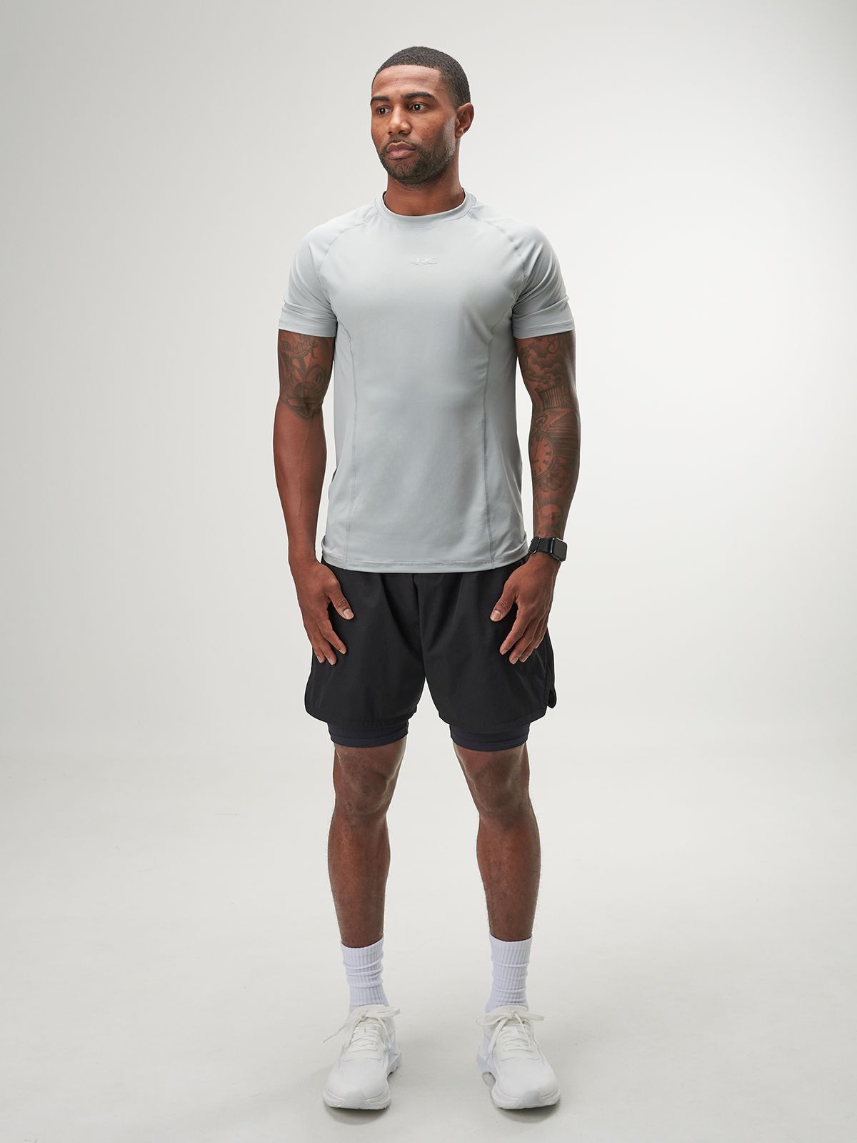 시그마스(SIGMAS) Zenith Compression T-shirt (Grey)