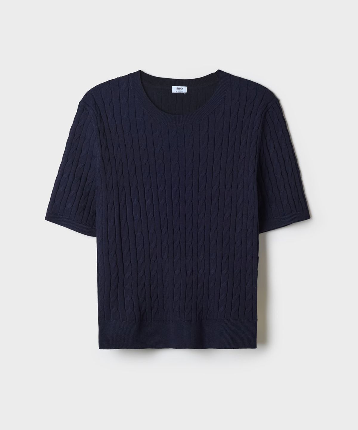 스파오(SPAO) [COOL] 썸머 케이블 반팔니트 (RE)_SPKWG38G01