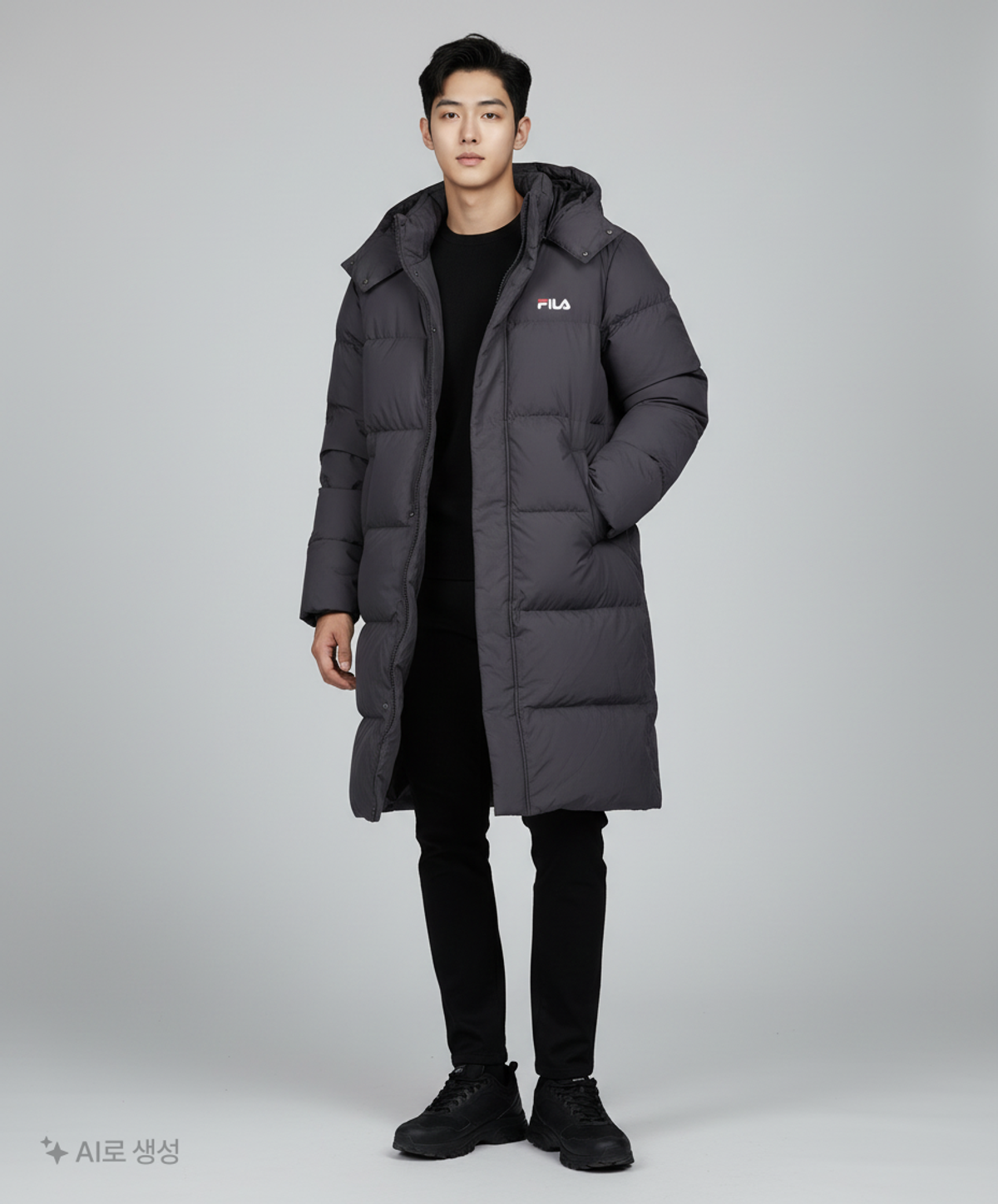 휠라(FILA) 롱 패딩/롱 헤비 아우터 100