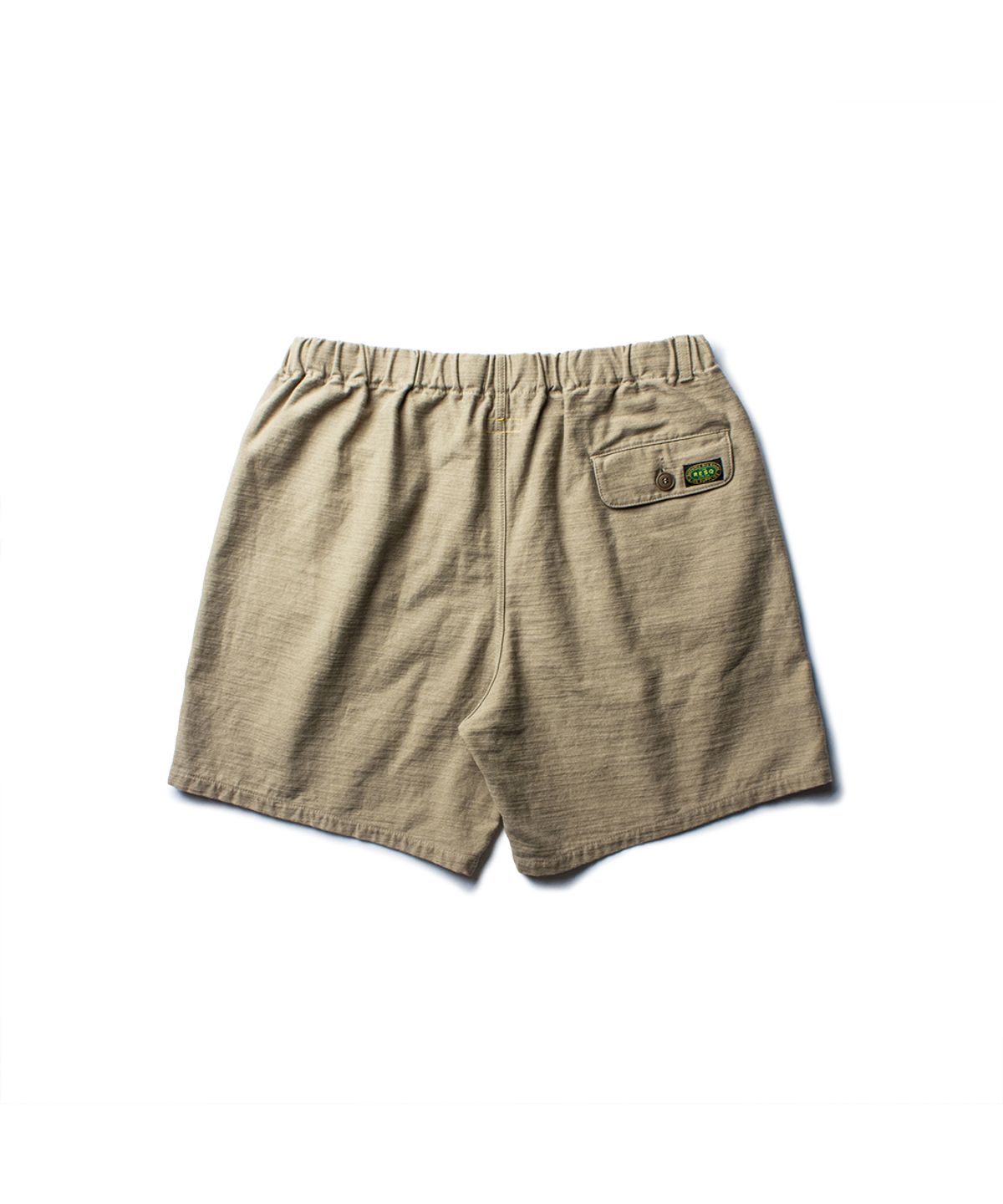 더 레스큐(THE RESQ) COTTON SLUB YOSEMITE CAMP SHORTS [ROCK BEIGE]