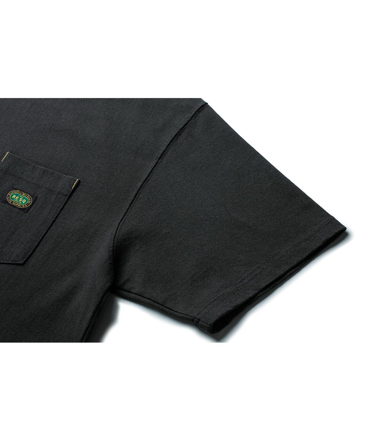 더 레스큐(THE RESQ) YOSEMITE POCKET TEE [CHARCOAL GREEN SHADE]