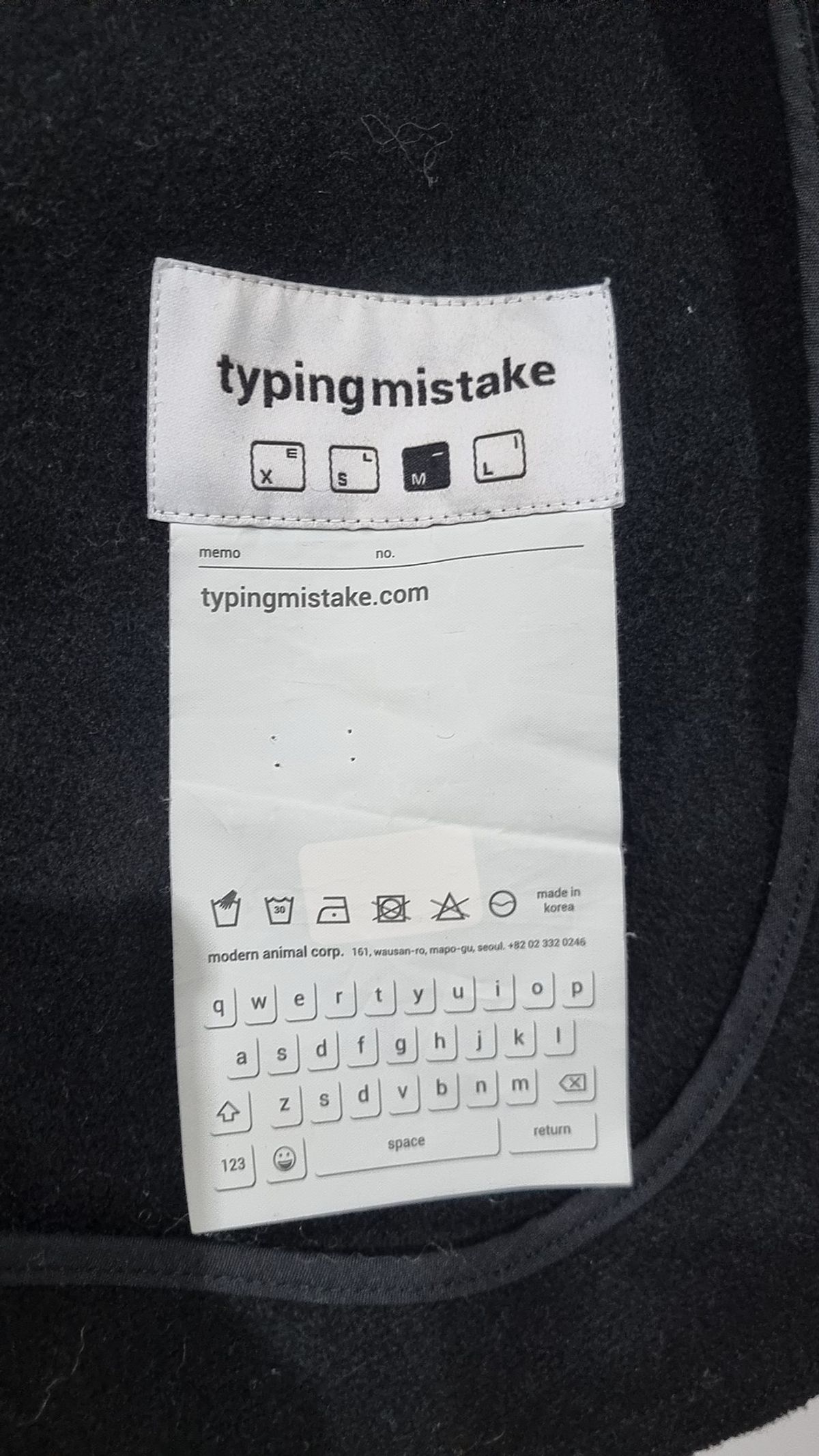 타이핑미스테이크(TYPINGMISTAKE) 슈트/블레이저 재킷 M