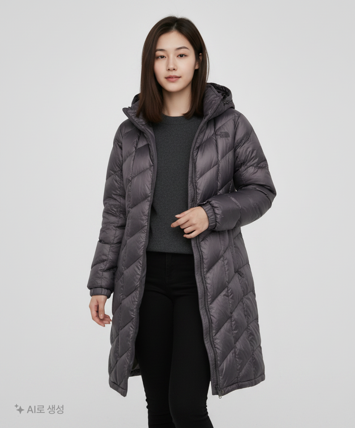 노스페이스(THE NORTH FACE) 롱 패딩/롱 헤비 아우터 L