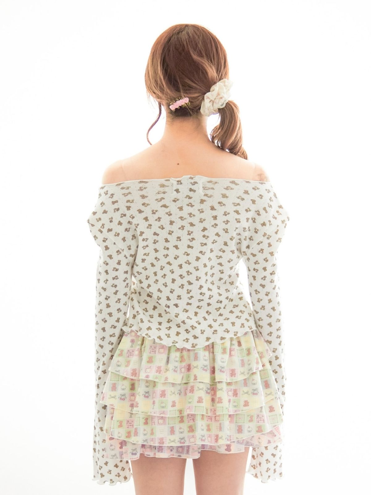 구름킴(GULEMKIM) Little Angel Rib Wave Cardigan (3 clolors)