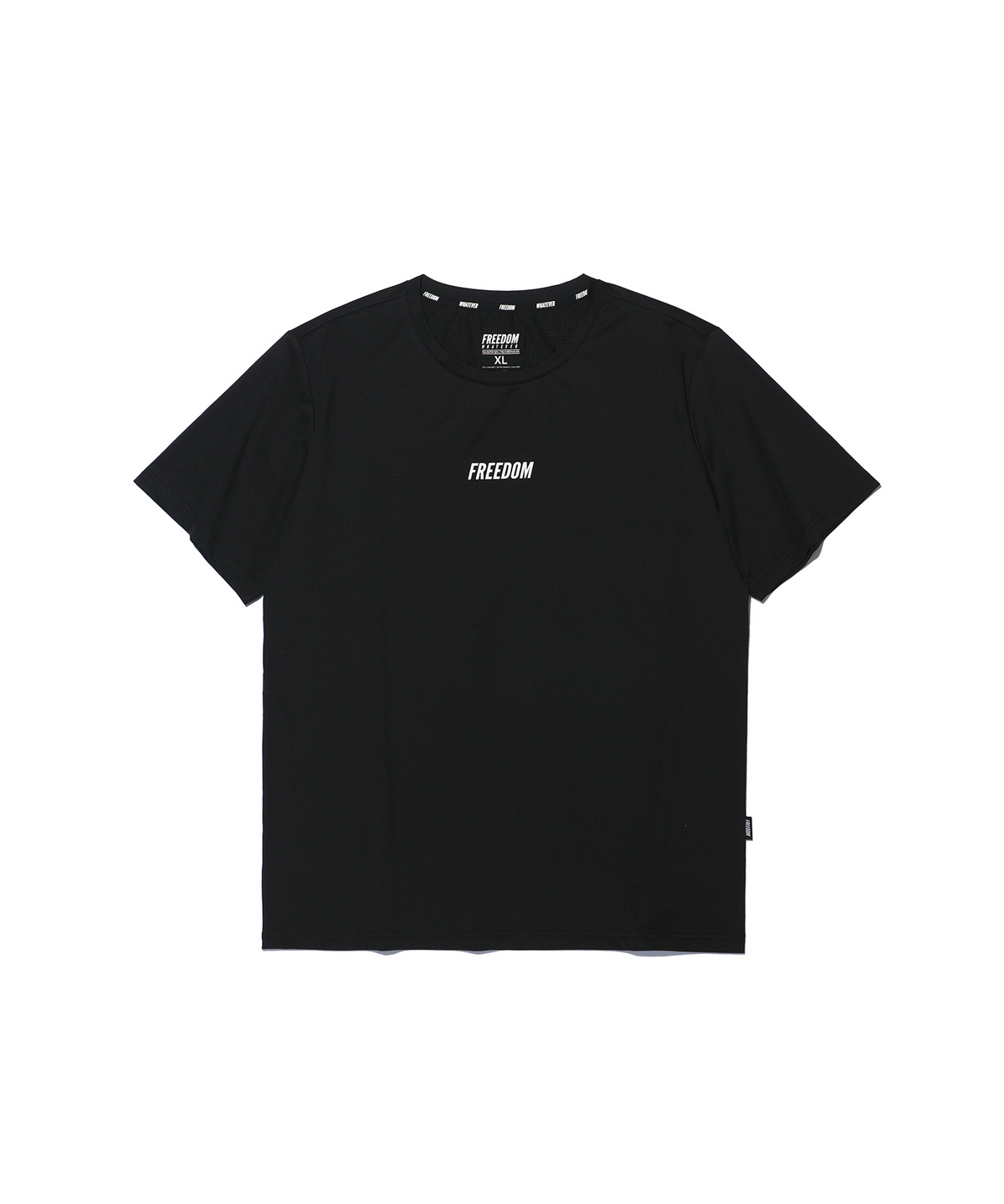 프리덤(FREEDOM) 스퀘어 메쉬 머슬핏 티셔츠_2color