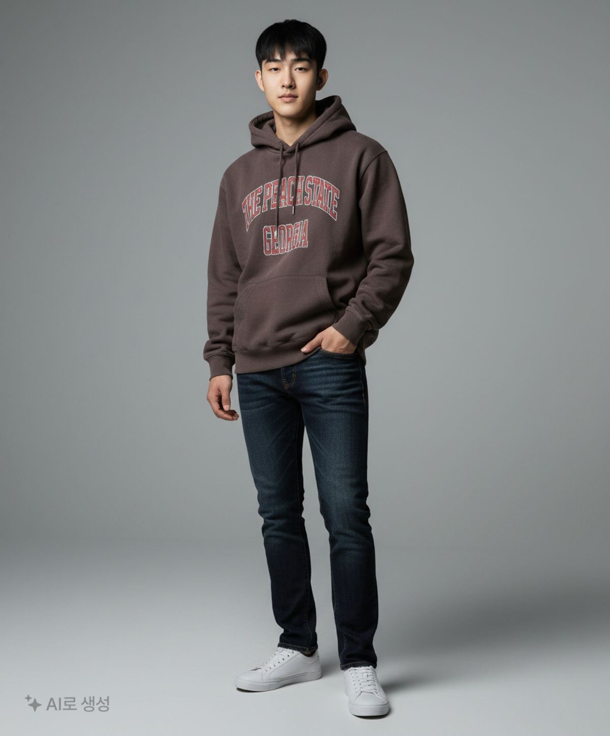 스파오(SPAO) 후드 티셔츠 L