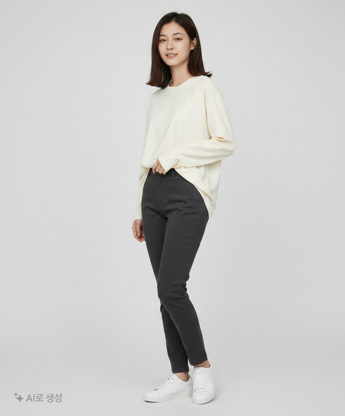 유니클로(UNIQLO) 긴소매 티셔츠 S