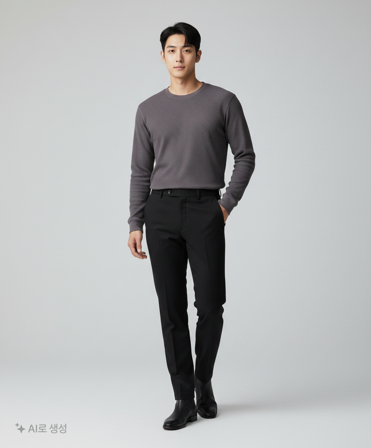 무신사 스탠다드(MUSINSA STANDARD) 긴소매 티셔츠 L