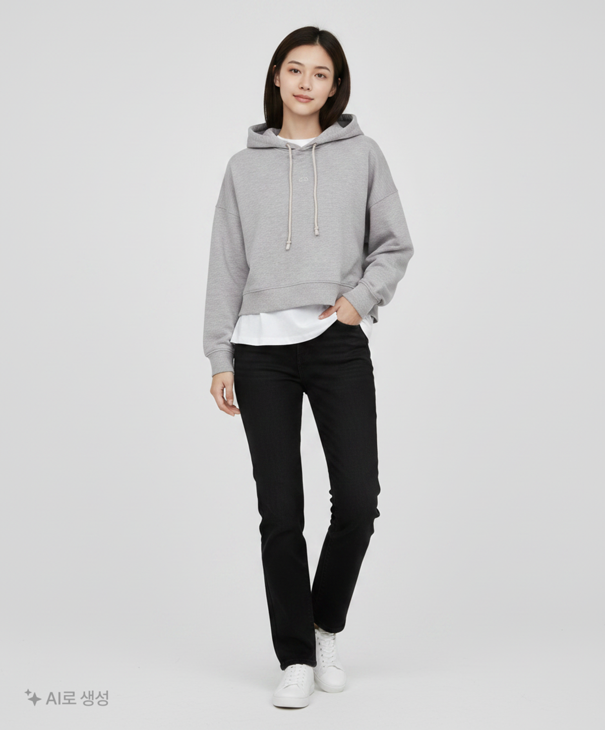 엘레쎄(ELLESSE) 후드 티셔츠 90