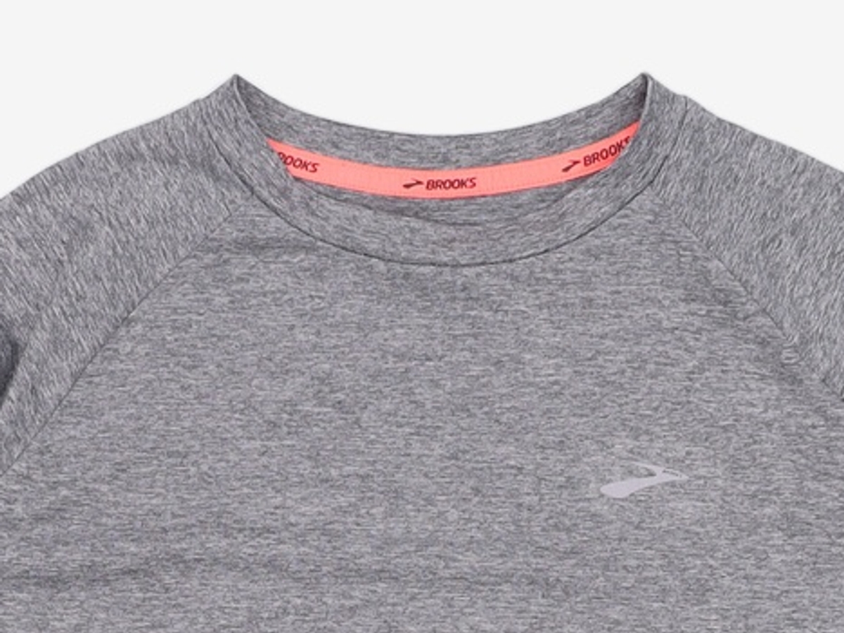 브룩스(BROOKS) 여성 빅패스 리플렉티브 긴팔티 그레이 (BX9941N223) XS