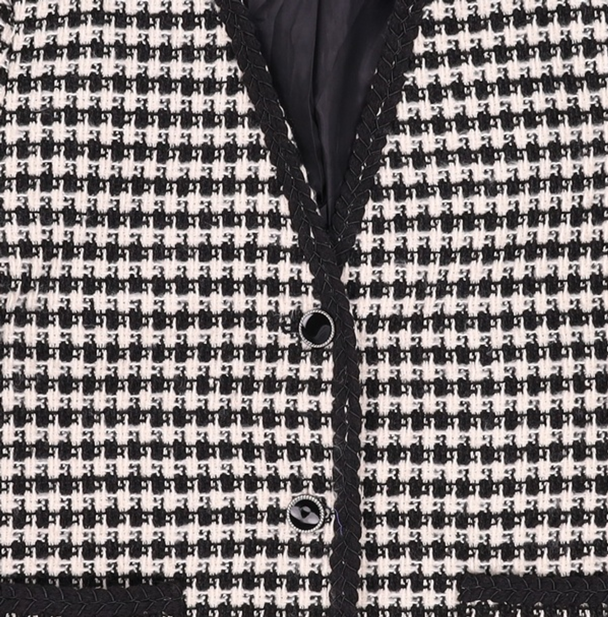 미쏘(MIXXO) 트위드 브이넥 자켓 MIWJKB103B L