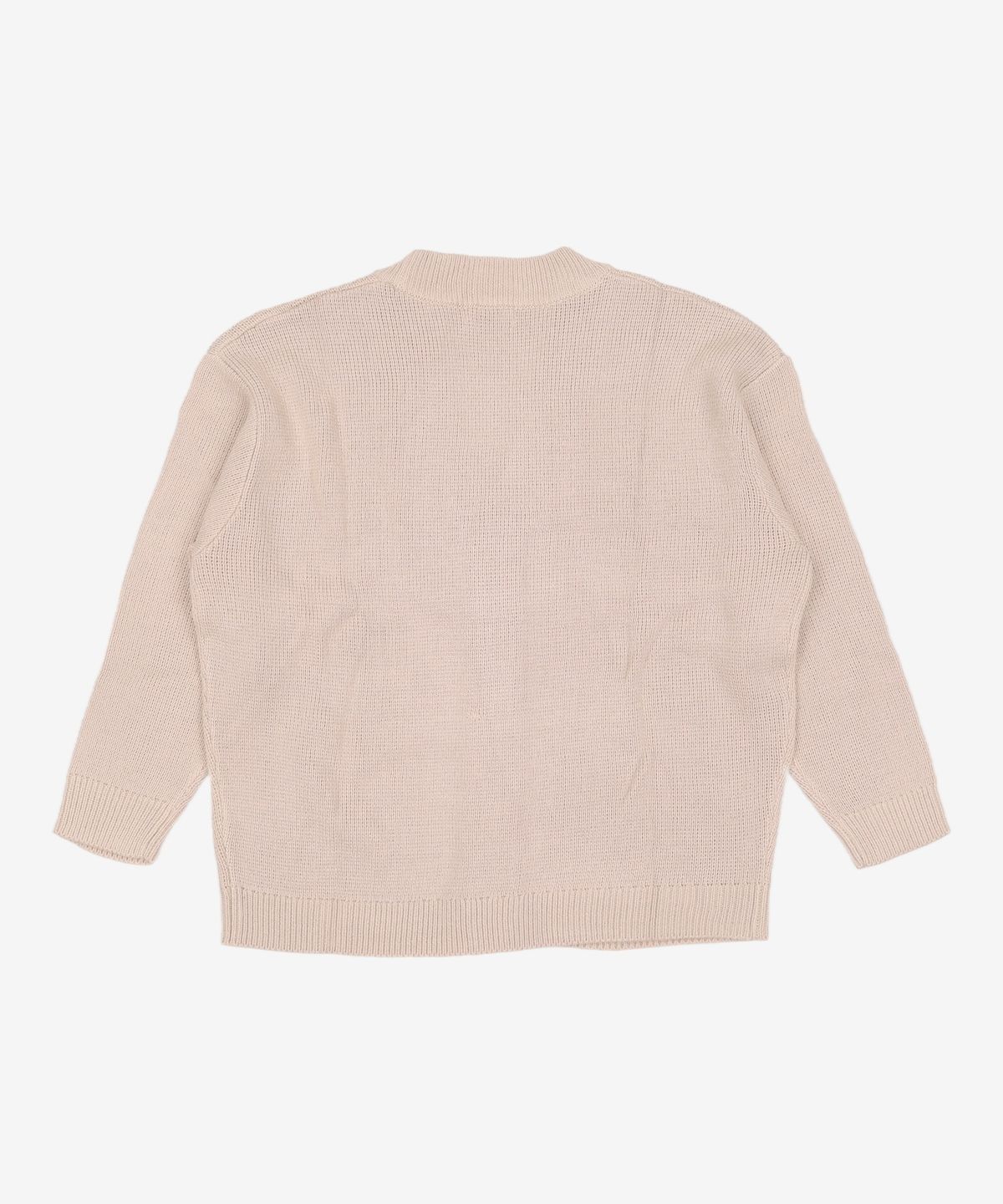 커스텀어클락(COSTUME O’CLOCK) 헤비 울 오버핏 가디건 베이지 COOSCD010BEIGE L