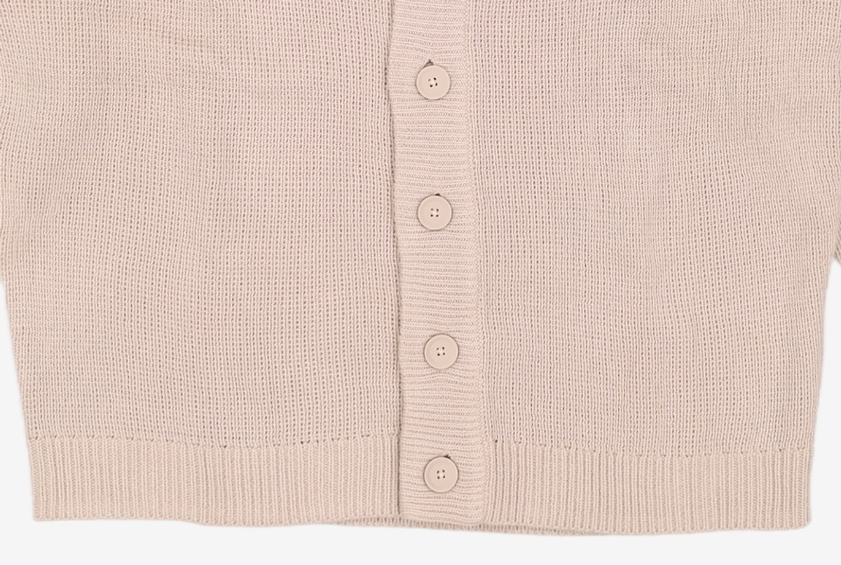 커스텀어클락(COSTUME O’CLOCK) 헤비 울 오버핏 가디건 베이지 COOSCD010BEIGE L