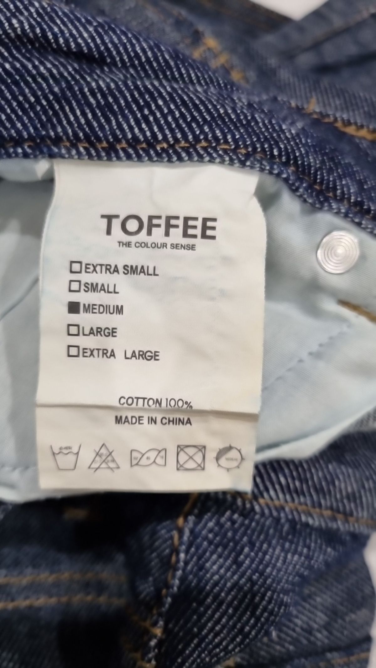 토피(TOFFEE) 청/데님 팬츠 M
