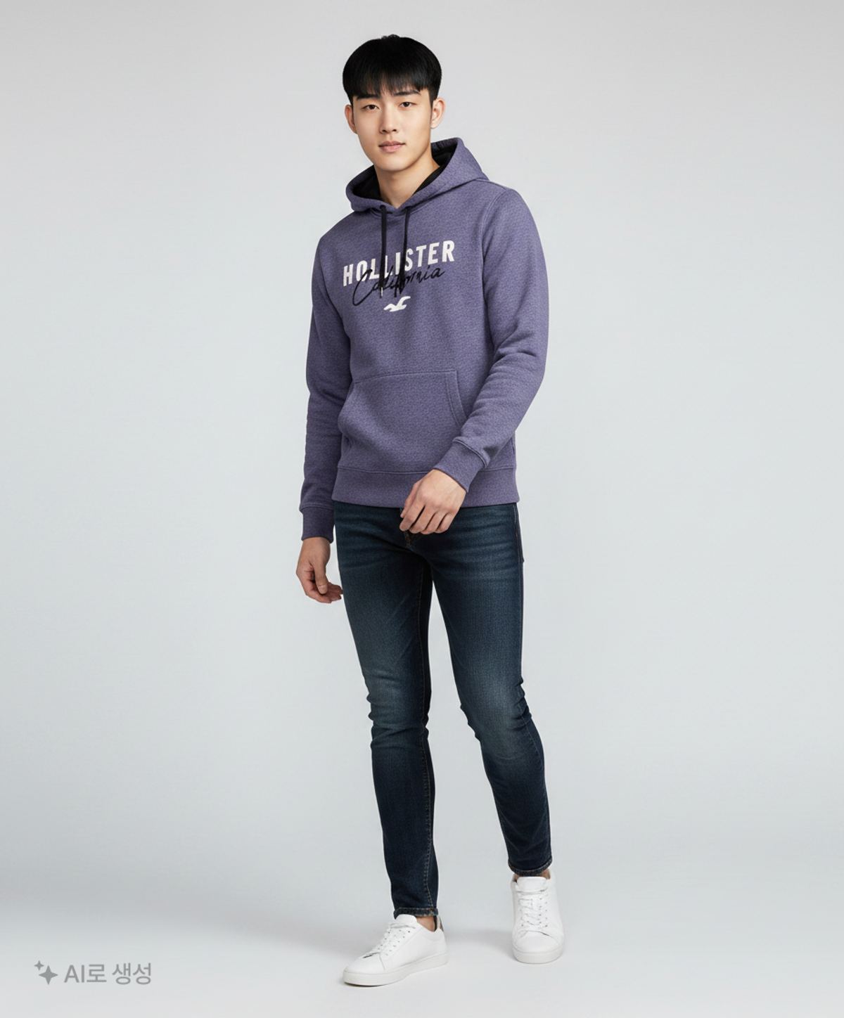 홀리스터(HOLLISTER) 후드 티셔츠 L